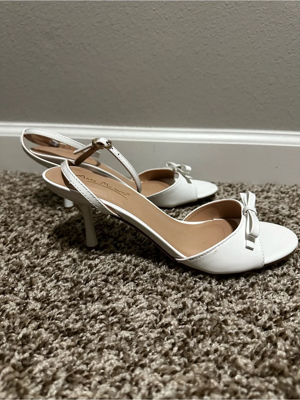 coquette kitten heels